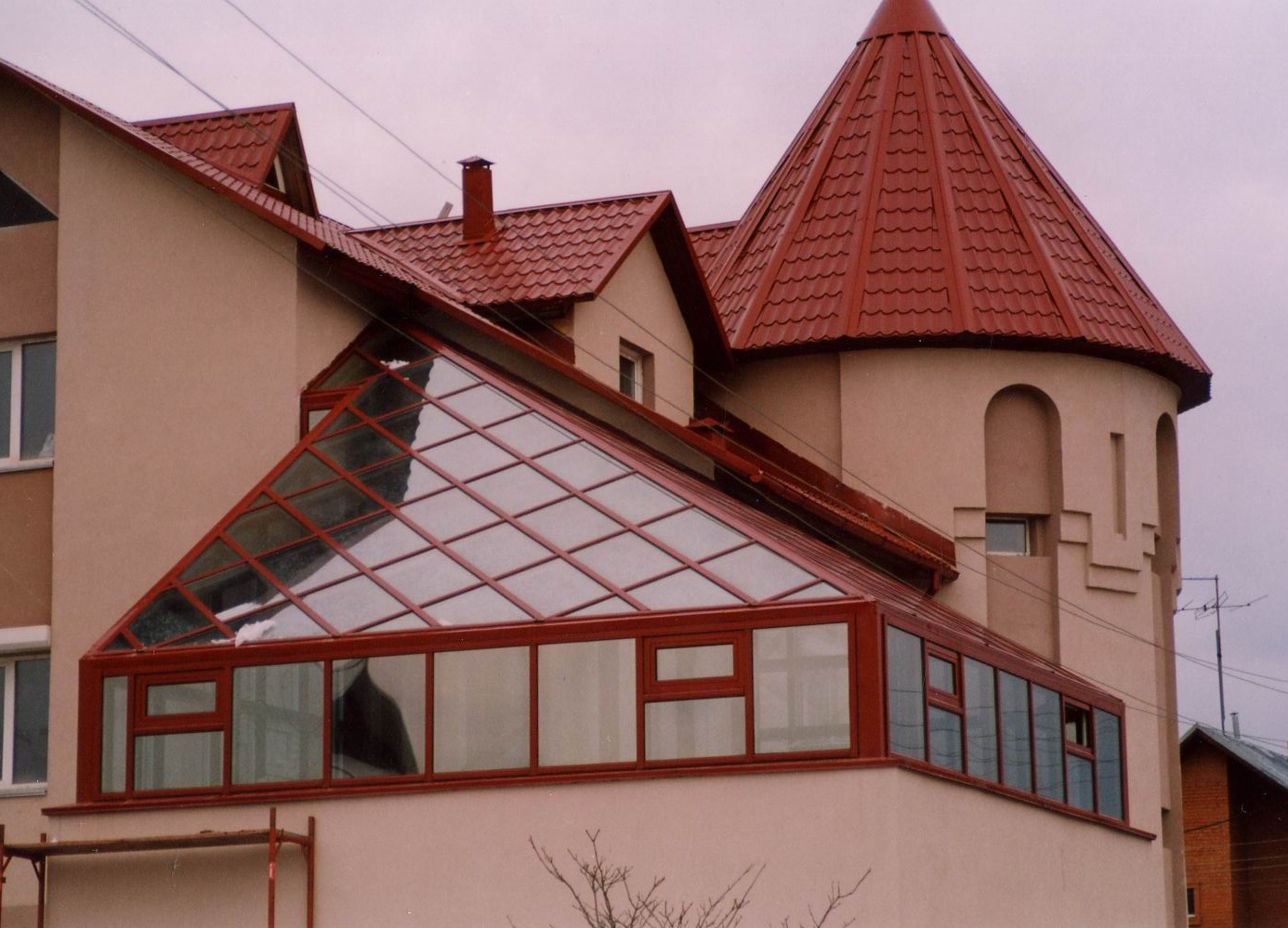 Загородное остекление домов